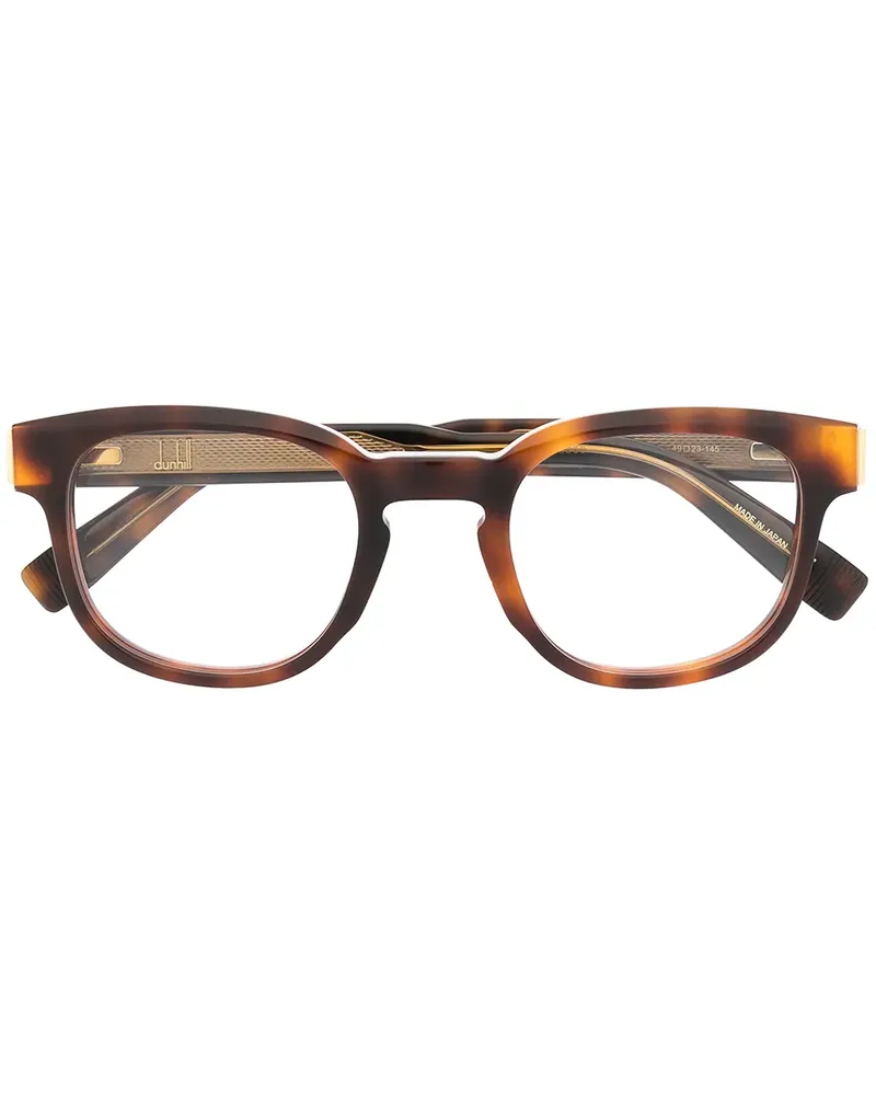 Dunhill Brille in Schildpattoptik - Braun Braun
