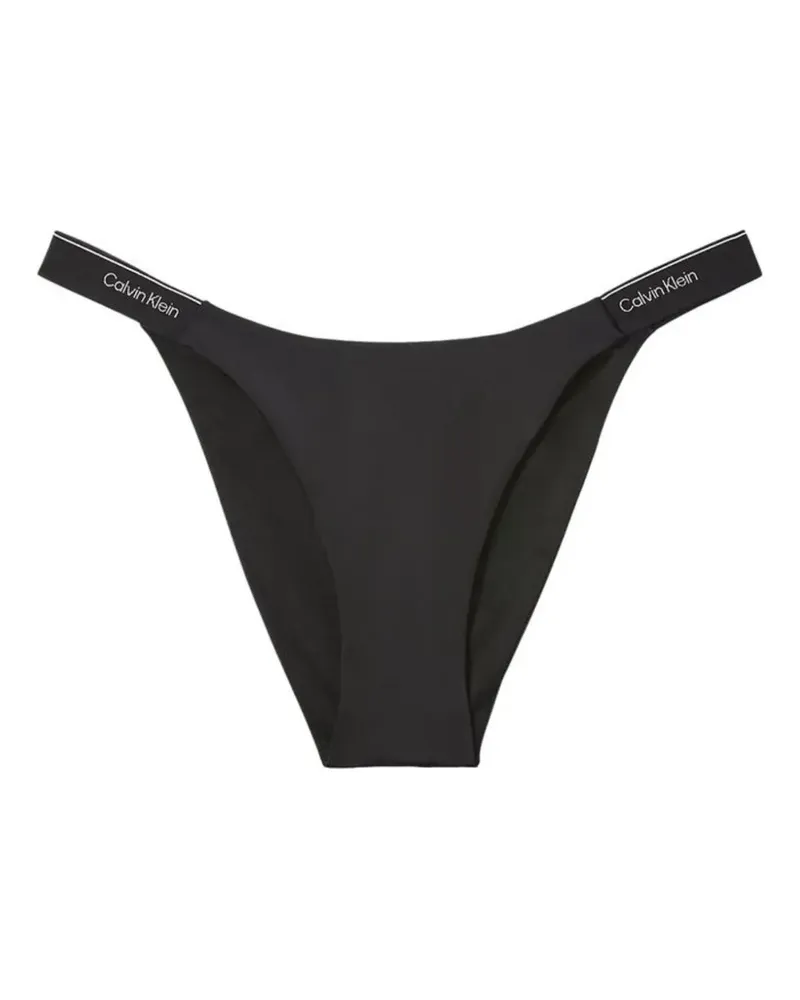 Calvin Klein Bikinihöschen mit Logo-Band - Schwarz Schwarz