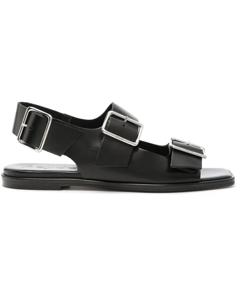 aeyde Thekla Sandalen - Schwarz Schwarz