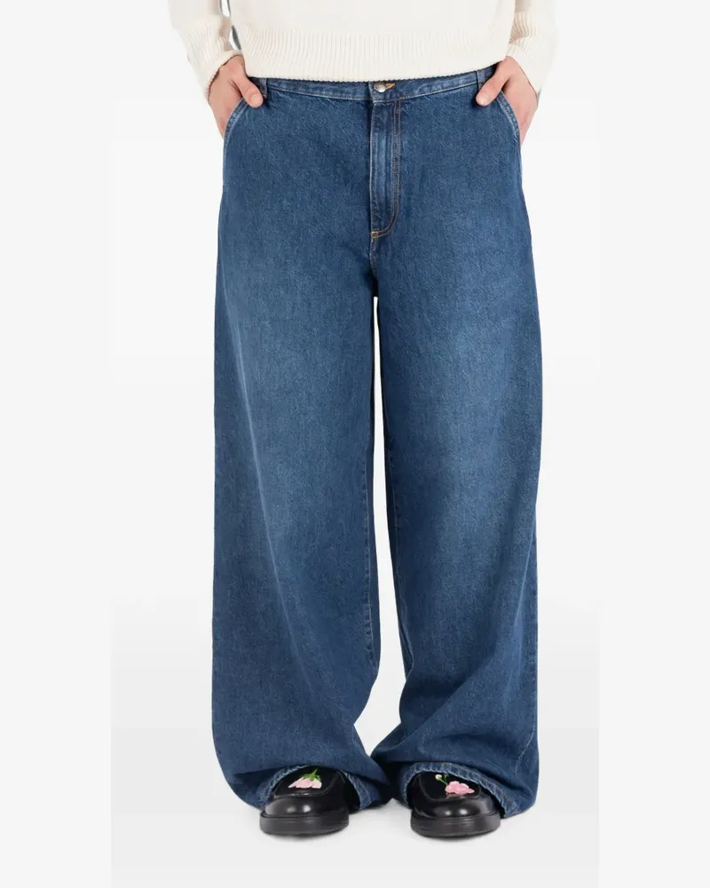 Société Anonyme wide-leg jeans - Blau Blau