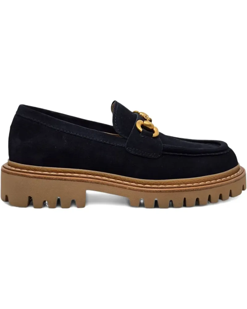 Henderson 35mm suede loafers - Blau Blau