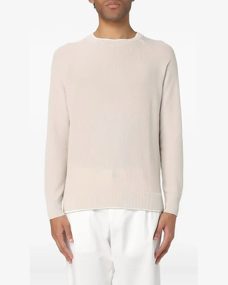 Eleventy crew neck sweater - Nude Nude