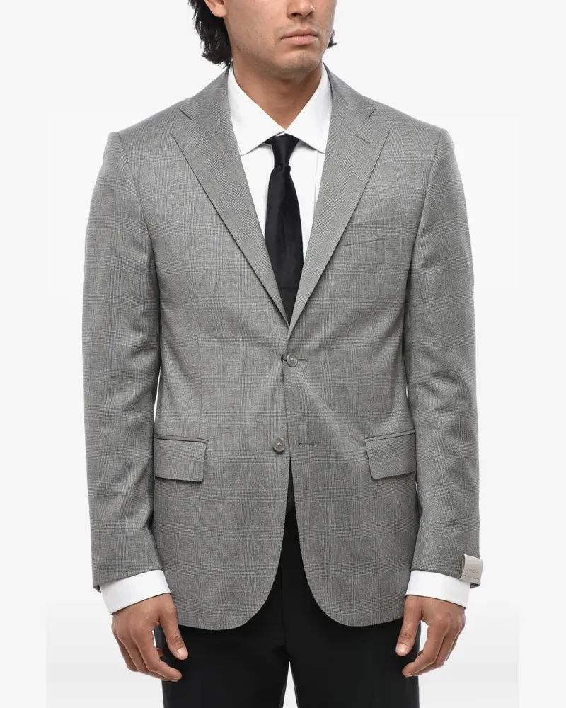 Corneliani single-breasted blazer - Grau Grau