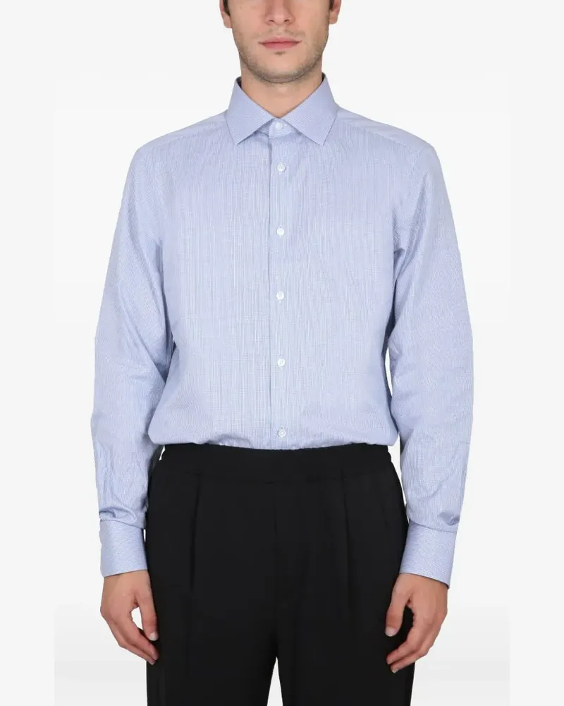 Ermenegildo Zegna Klassisches Hemd - Blau Blau