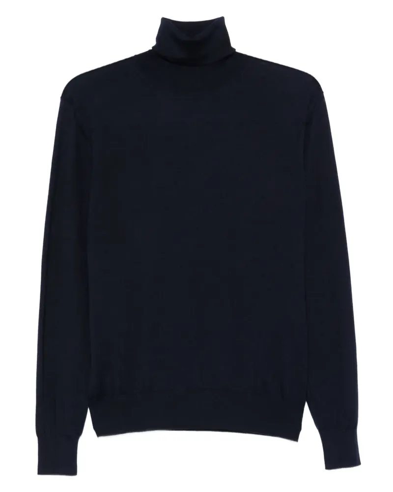 Saint Laurent Pullover mit Rollkragen - Blau Blau