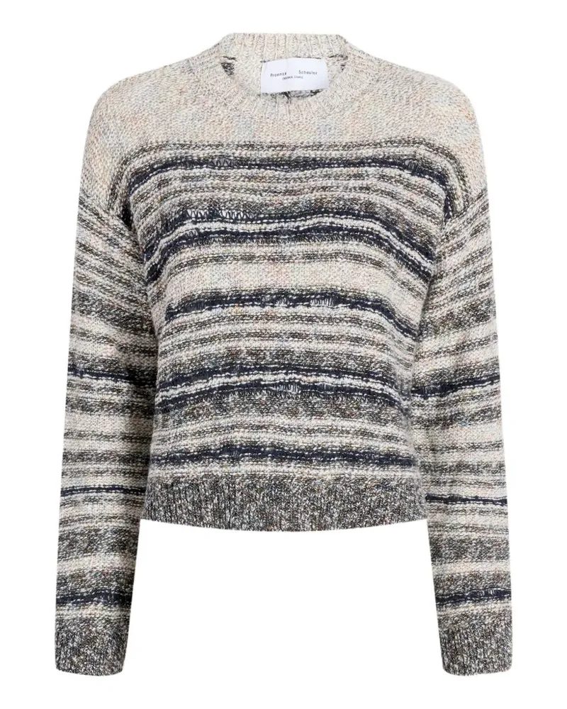 Proenza Schouler Ivara Pullover mit Batikmuster - Nude Nude