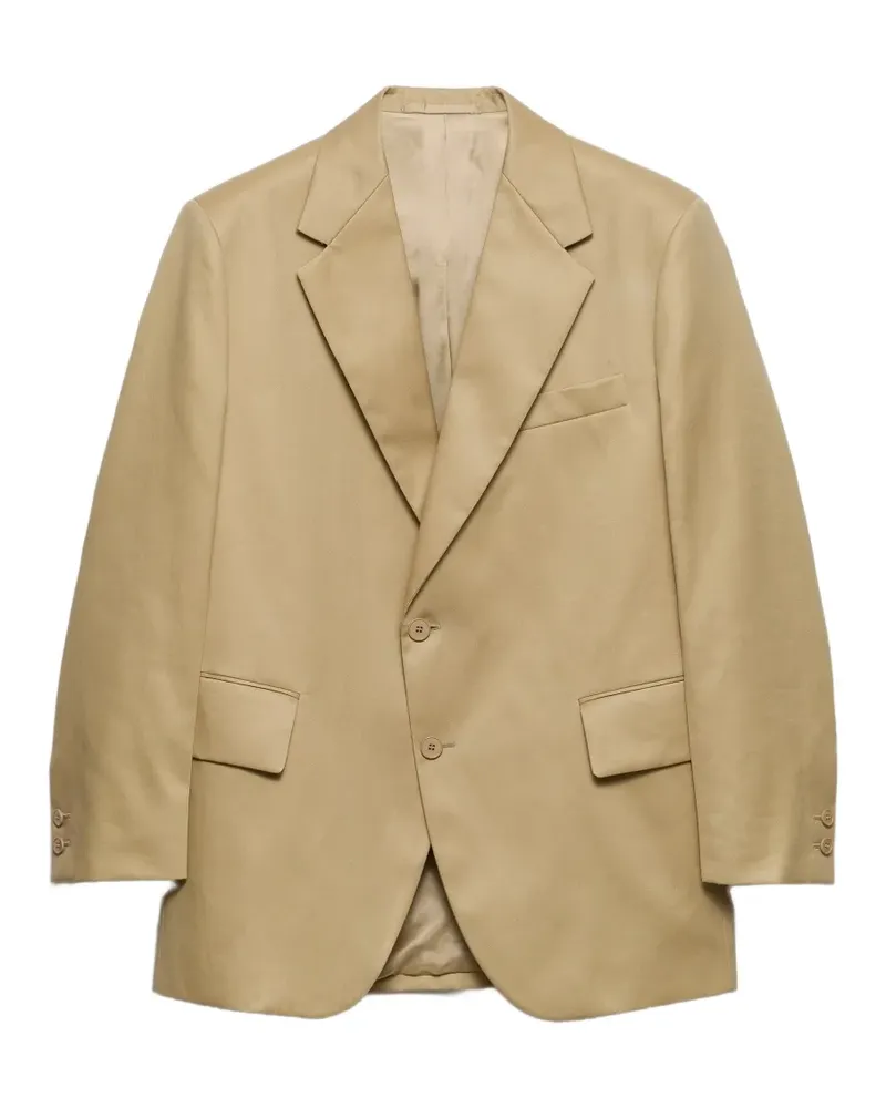 Prada Sakko mit drei Knöpfen - Nude Nude