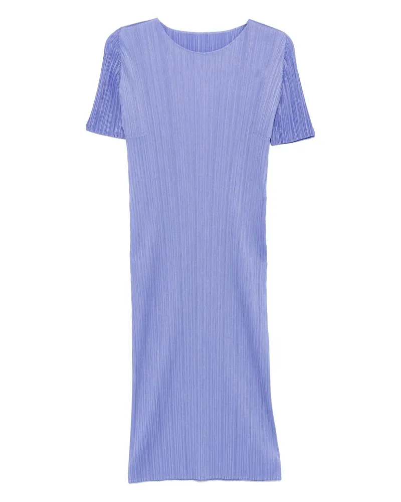 Issey Miyake March Midikleid - Blau Blau