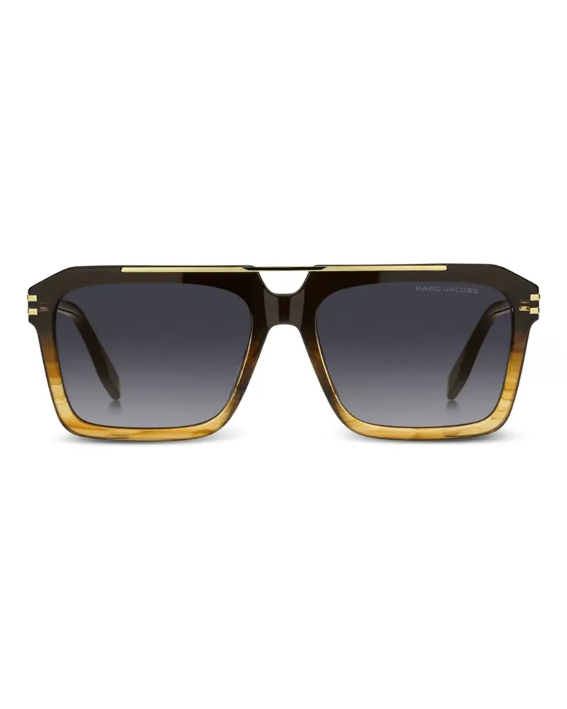 Marc Jacobs square-frame gradient-lens sunglasses - Braun Braun