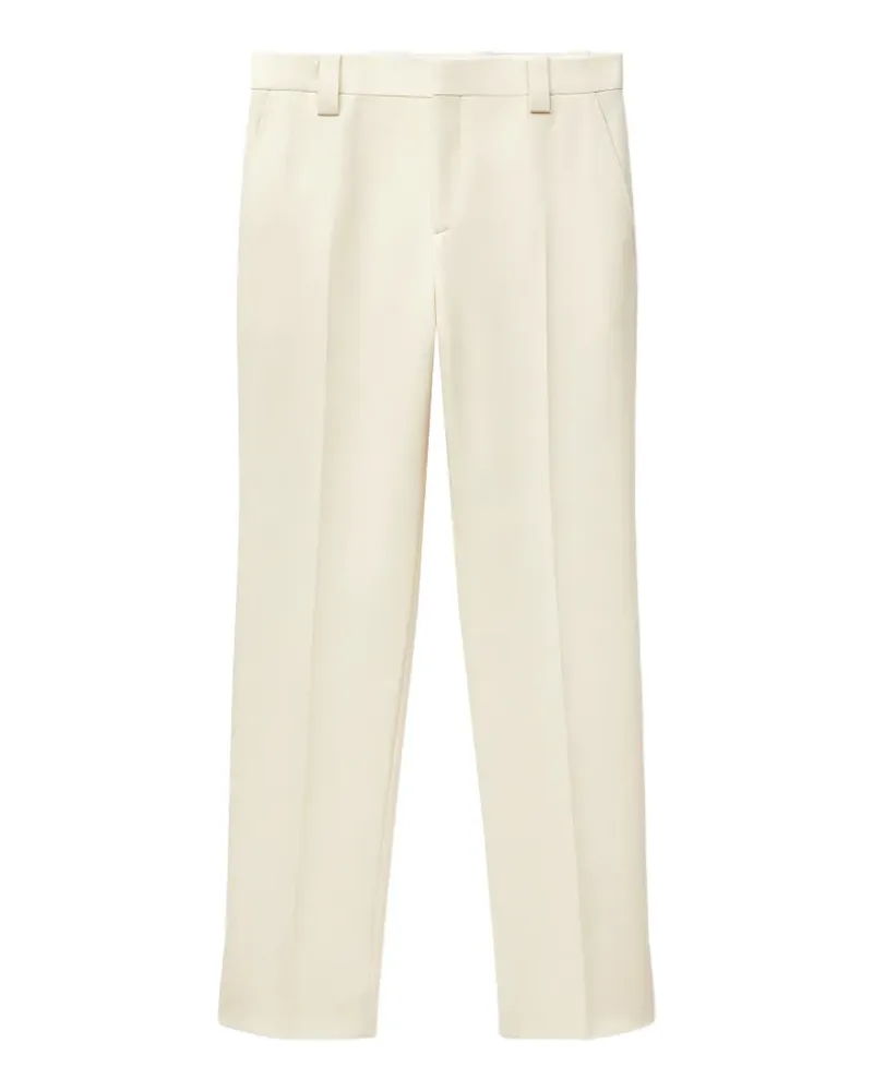 Versace Klassische Hose mit Logo-Patch - Nude Nude