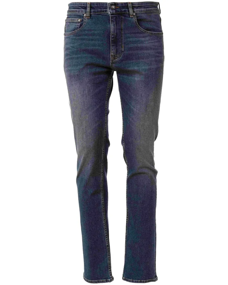 Just Cavalli Jeans mit Logo-Applikation - Blau Blau