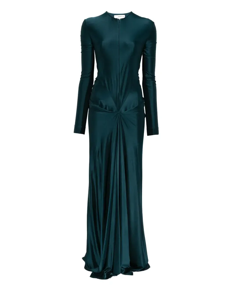 Victoria Beckham Maxikleid mit Cut-Outs - Blau Blau