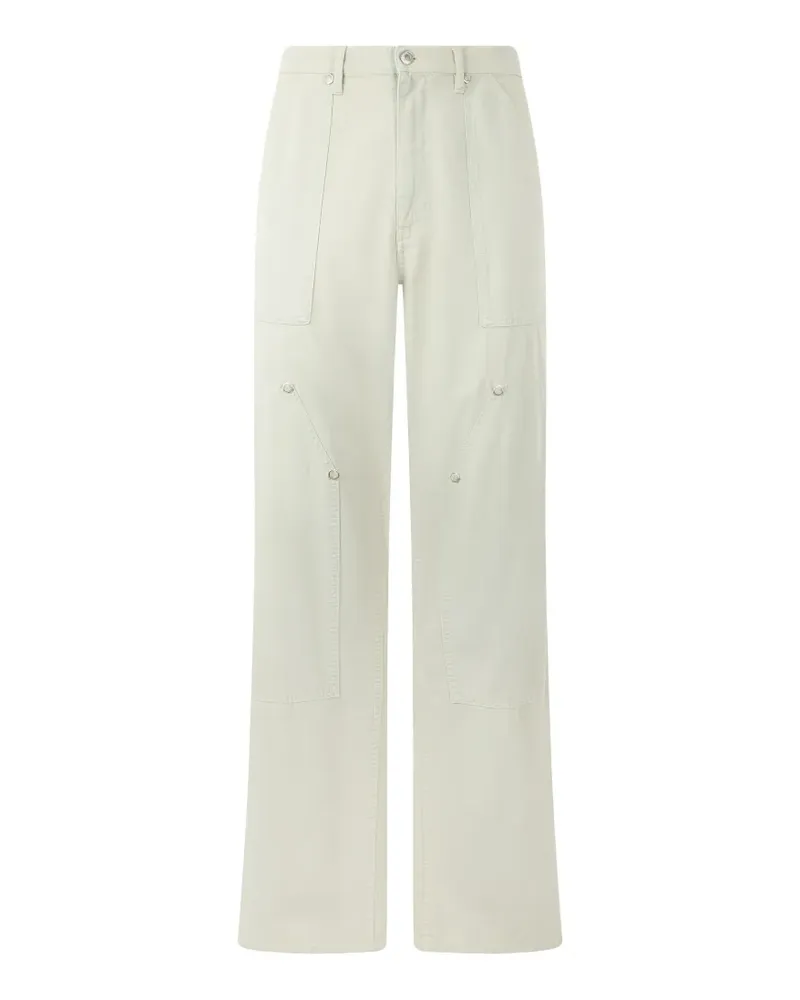 Moschino Hose mit weitem Bein - Weiß Weiß