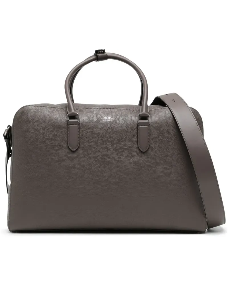 Smythson Soft Reisetasche - Grau Grau