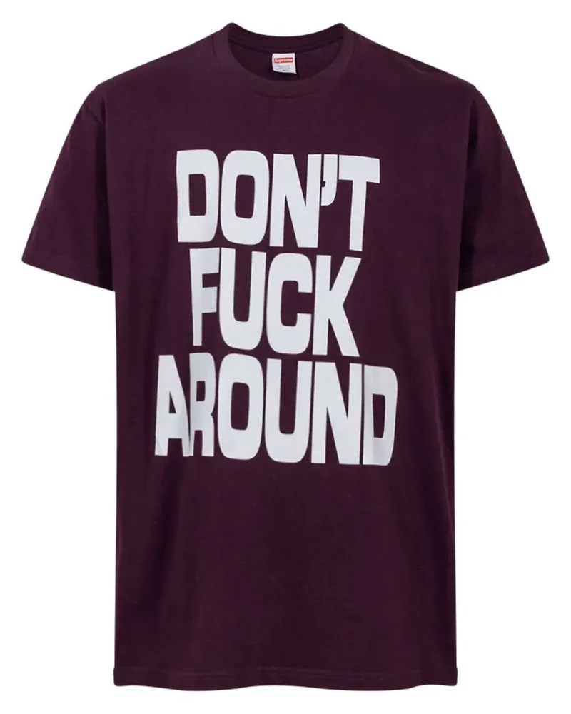 Supreme Being T-Shirt mit Schriftzug - Schwarz Schwarz