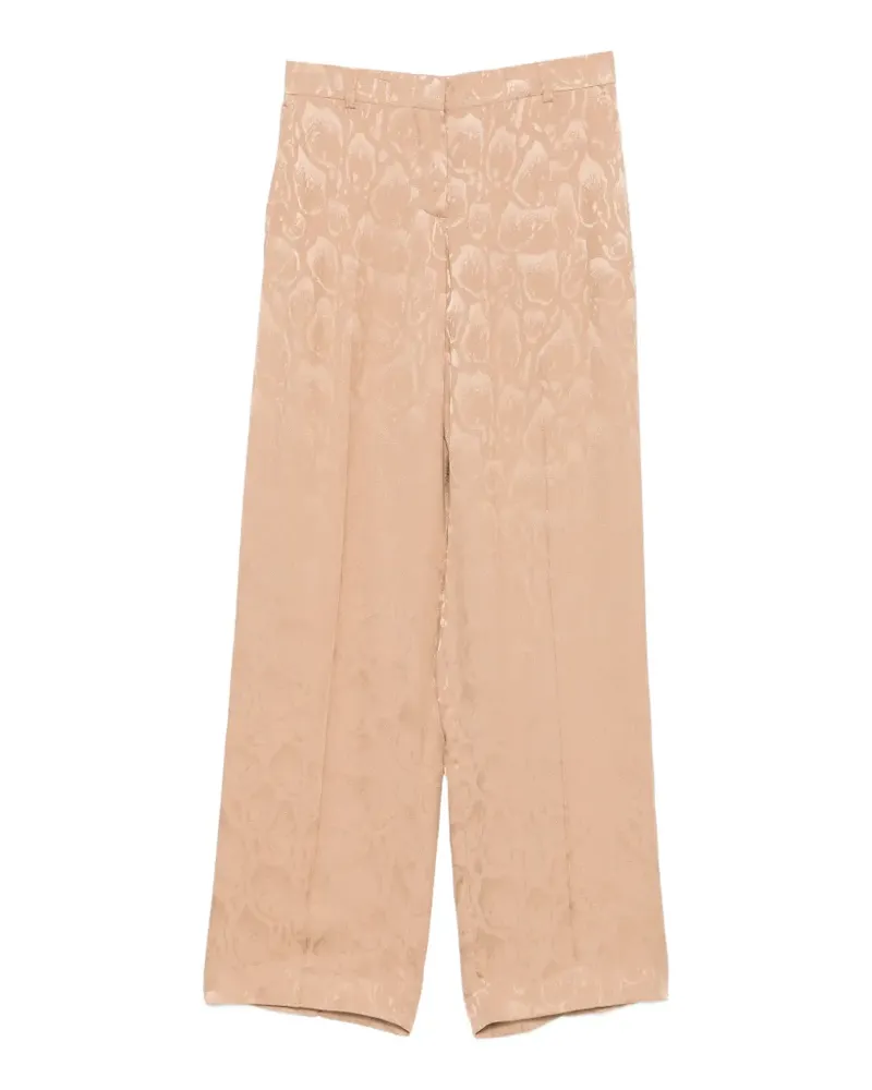 Stella McCartney Hose mit Leopardenprint - Braun Braun