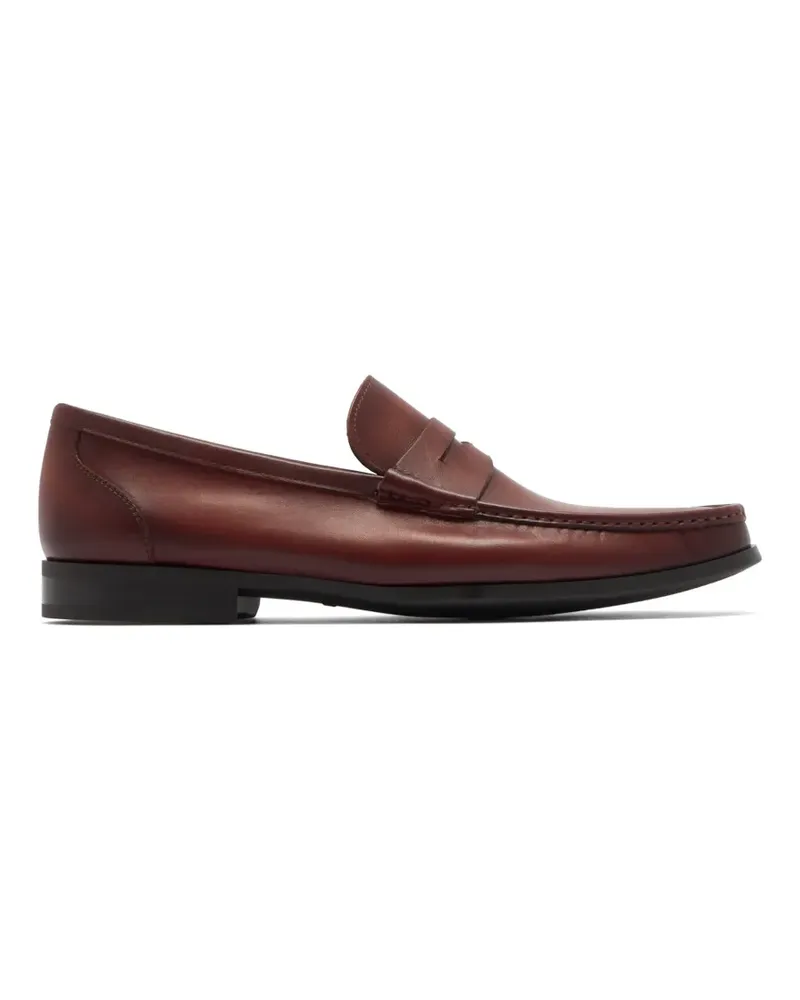 Magnanni leather penny loafers - Braun Braun