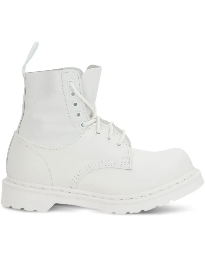 Dr.Martens x MM6 Maison Margiela Schnürstiefel - Weiß Weiß