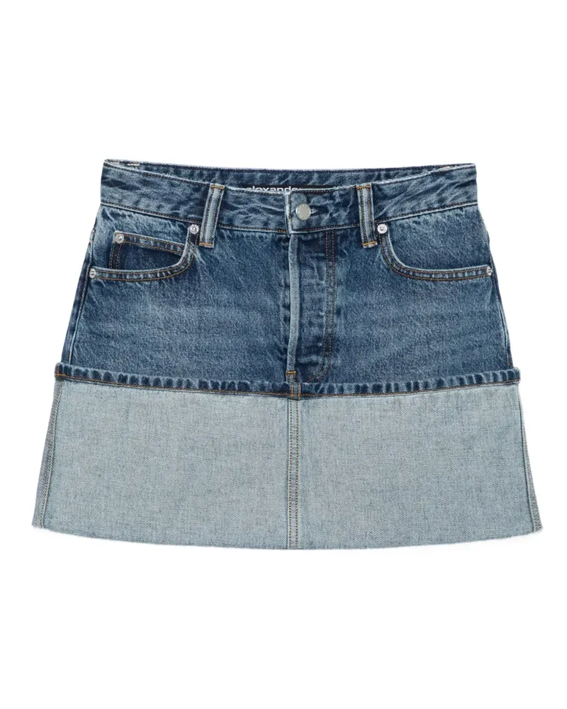 Alexander Wang Minirock mit Stickerei - Blau Blau