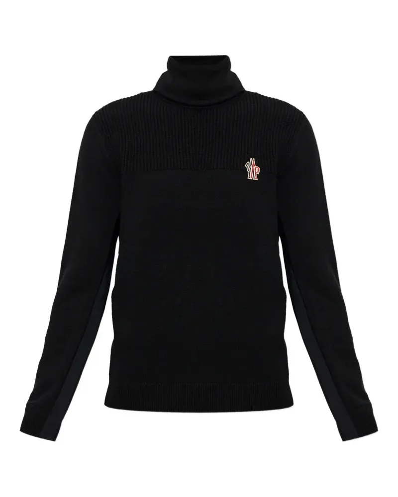 Moncler Après-Ski Rollkragenpullover - Schwarz Schwarz
