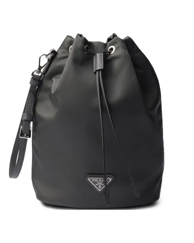 Prada Re-Nylon Clutch - Grau Grau