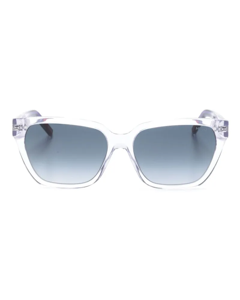 HUGO BOSS Eckige Sonnenbrille Violett