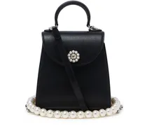 Handtasche mit Perlenverzierung