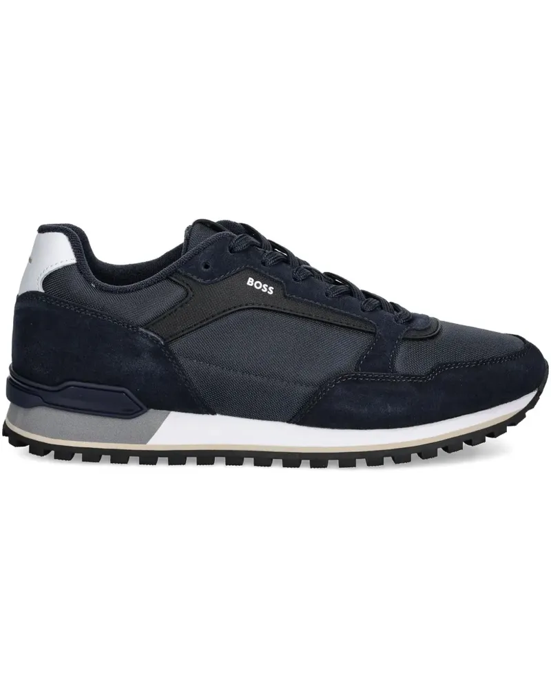 HUGO BOSS Parkour Sneakers mit Wildledereinsätzen - Blau Blau