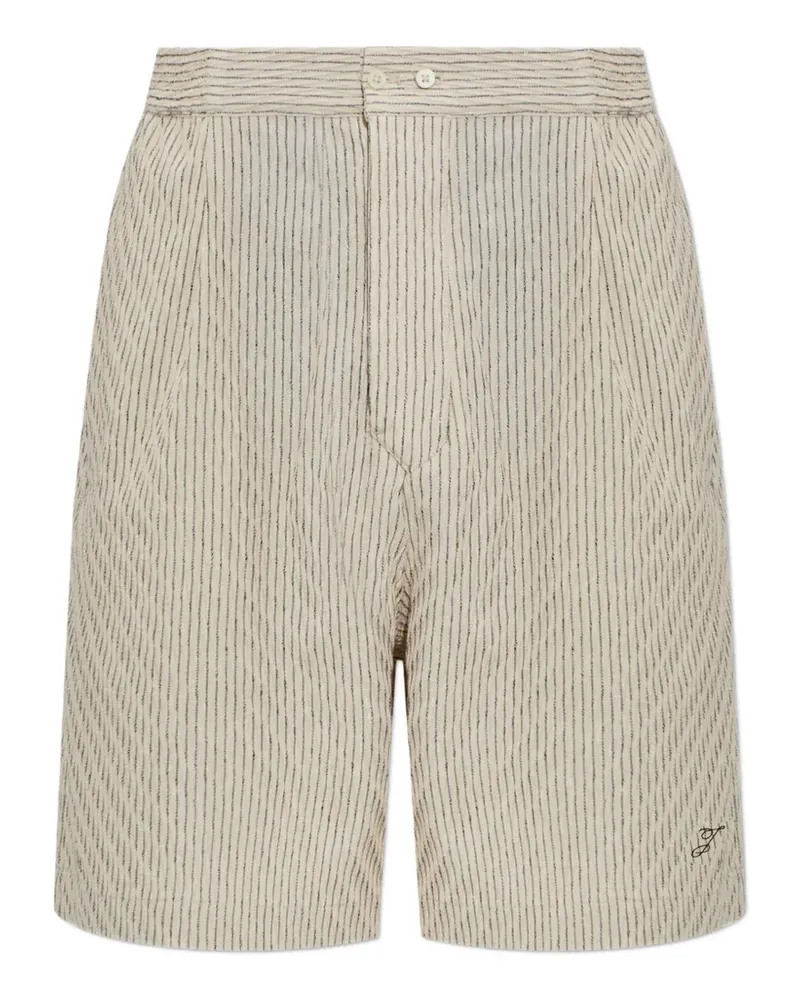 Jacquemus The Pyjama Shorts mit elastischem Bund - Nude Nude
