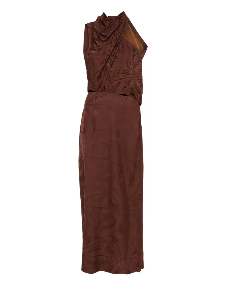 Johanna Ortiz Finding Balance Midikleid - Braun Braun