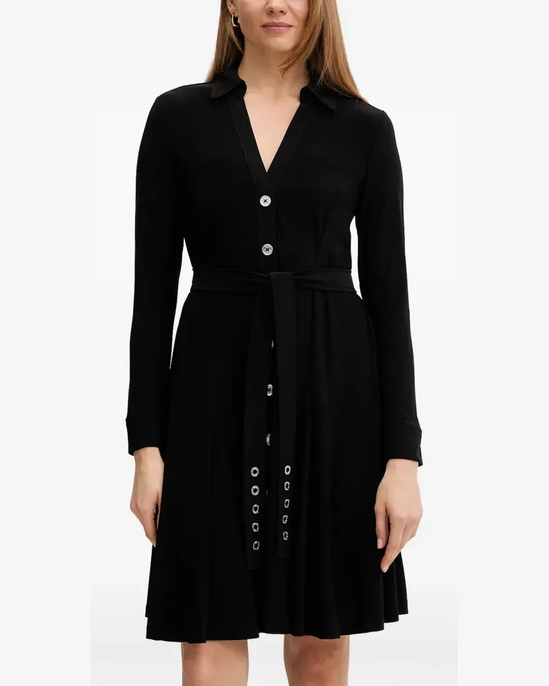 DKNY Minikleid mit Gürtel - Schwarz Schwarz