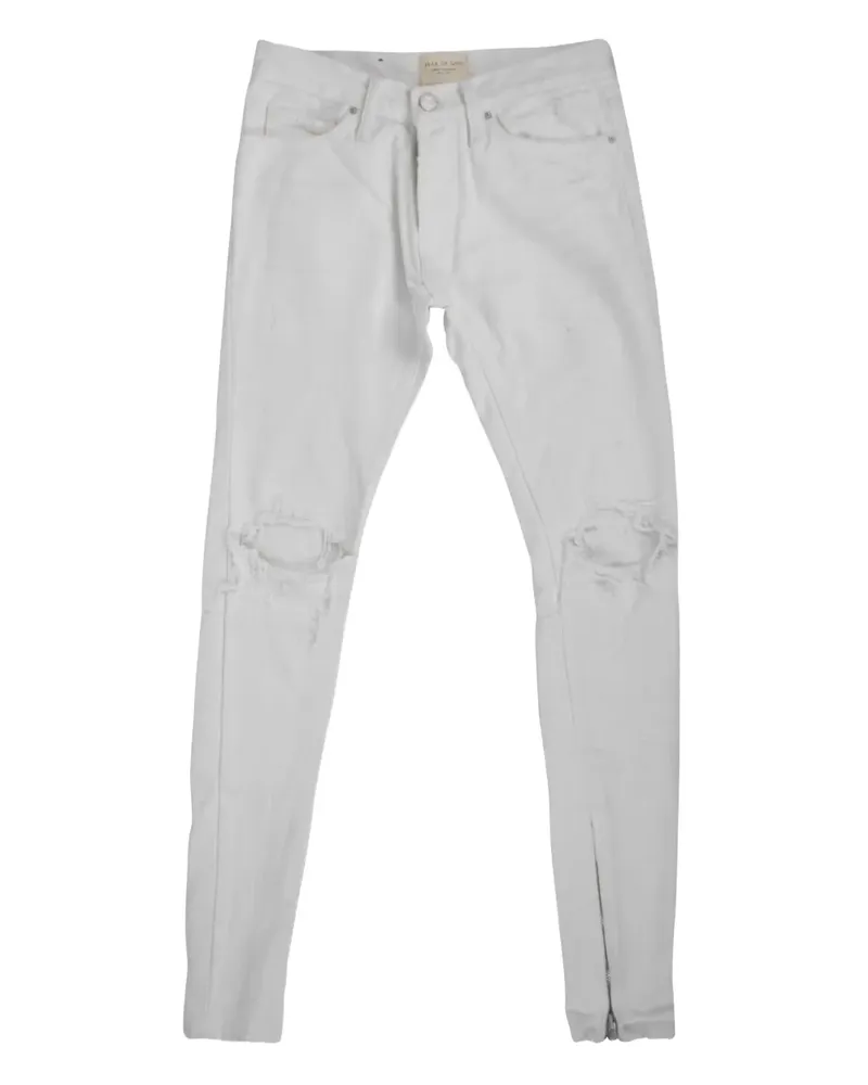 Fear of God Skinny-Jeans im Distressed-Look - Weiß Weiß