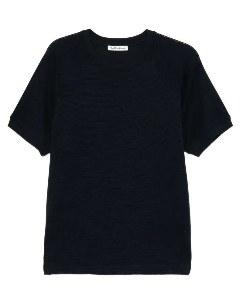 YMC Marquee T-Shirt - Blau Blau