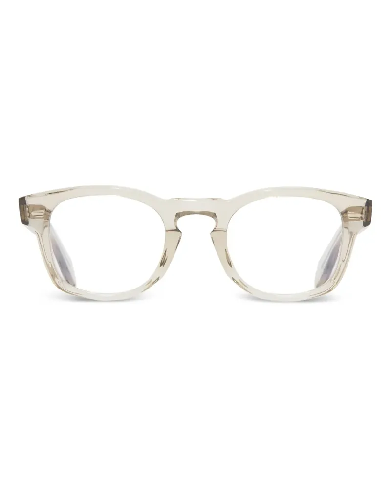 Cutler and Gross Brille mit eckigem Gestell - Nude Nude