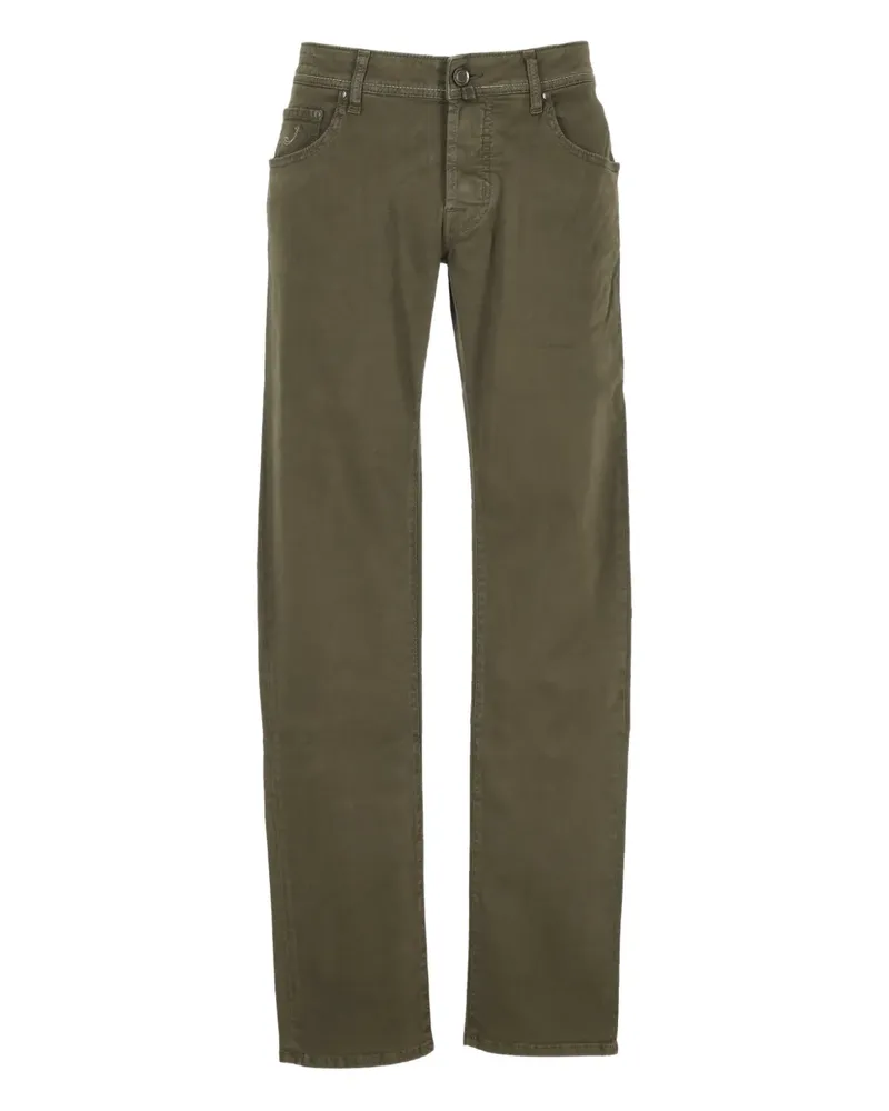 Jacob Cohën straight-leg denim trousers - Grün Grün