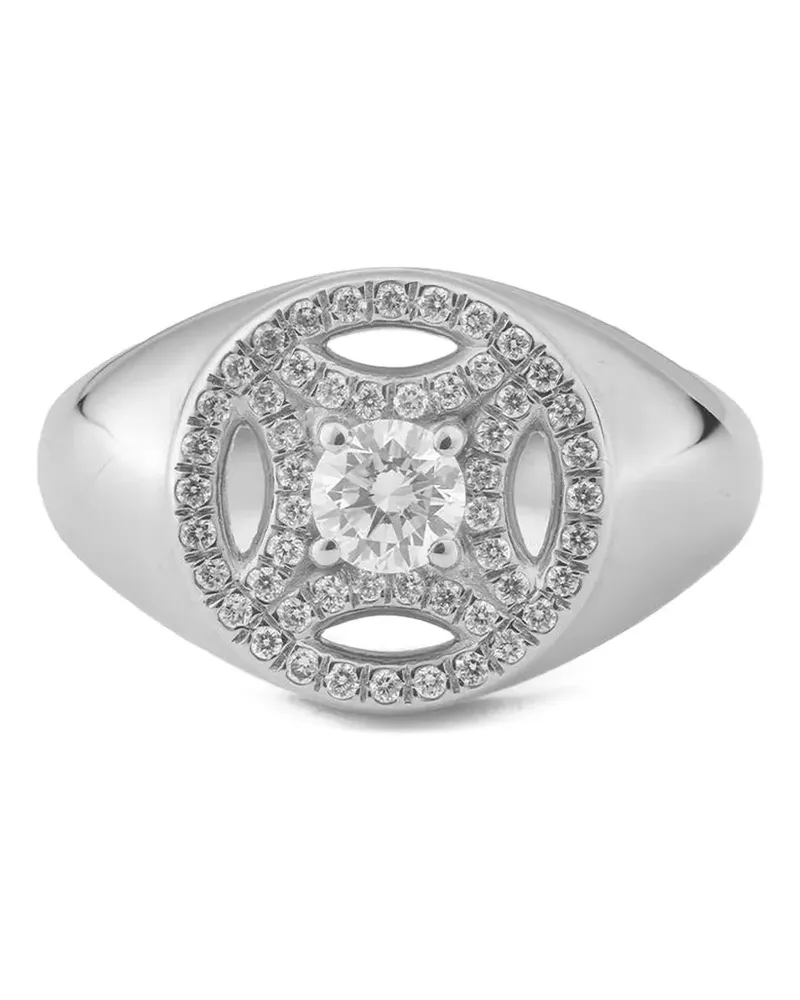 Loyal.e Paris Perpétuelle Siegelring mit Diamanten - Silber Silber