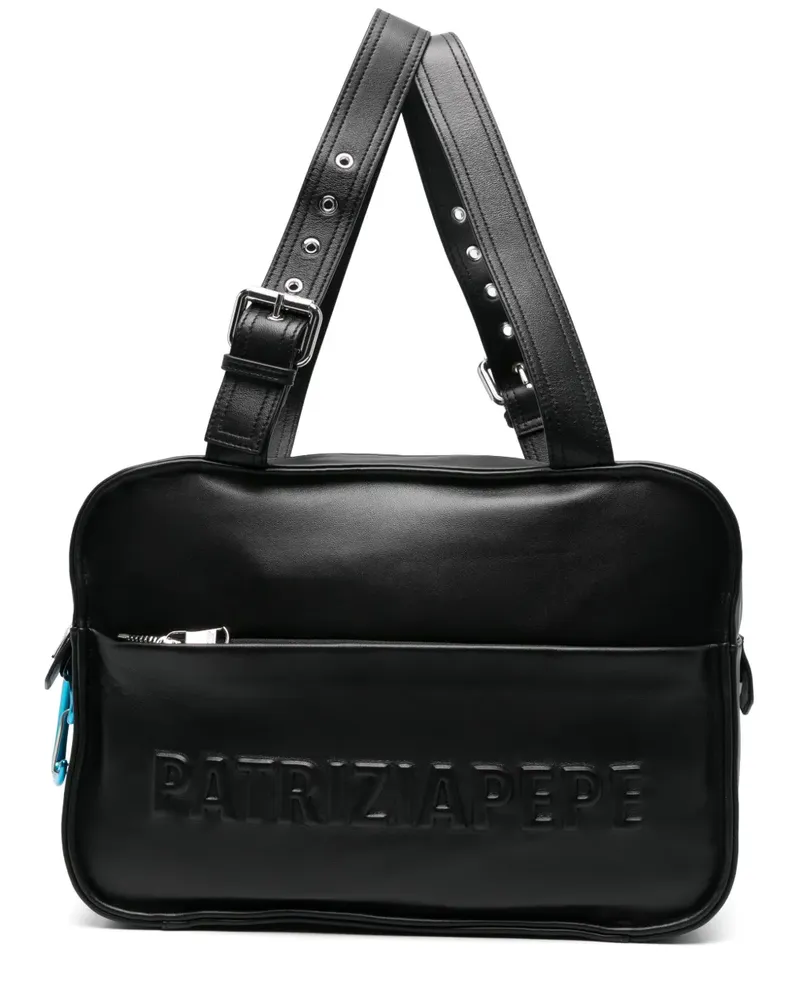 Patrizia Pepe IM)PERFECTION Schultertasche - Schwarz Schwarz
