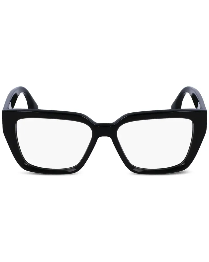 Victoria Beckham Brille mit eckigem Gestell - Schwarz Schwarz