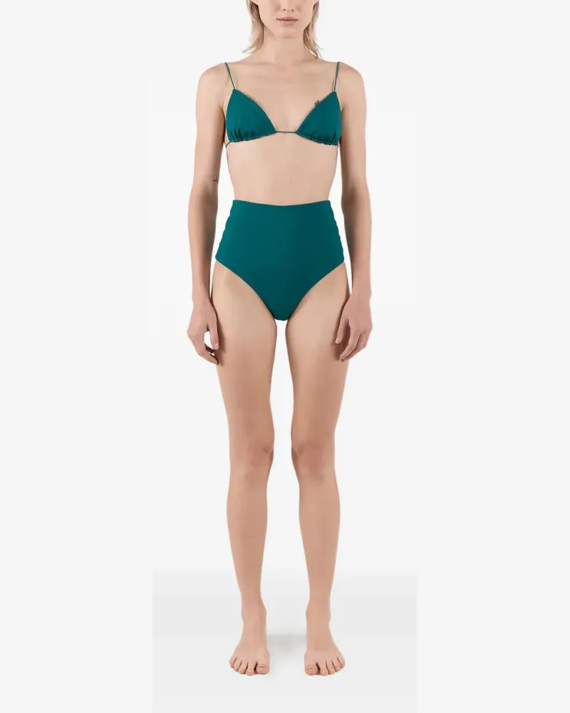St. Agni Ziah Triangel-Bikini - Grün Grün