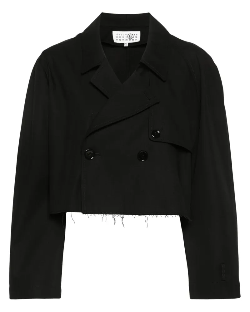 Maison Margiela Kurze Cabanjacke - Schwarz Schwarz