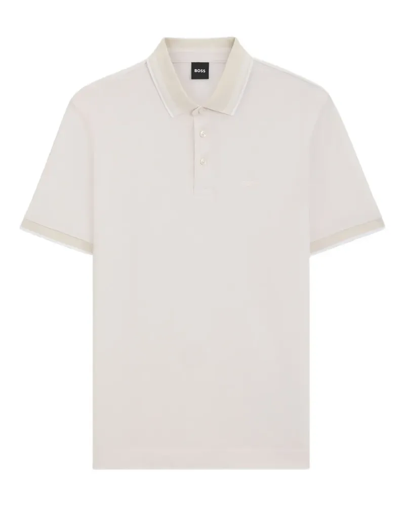 HUGO BOSS Poloshirt aus Piqué - Weiß Weiß