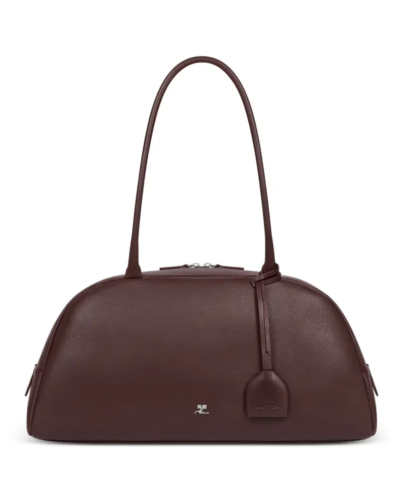 Courrèges Monday Schultertasche - Braun Braun