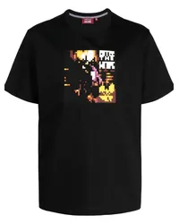 Mostly Heard Rarely Seen T-Shirt mit NY State of Mind-Print Schwarz