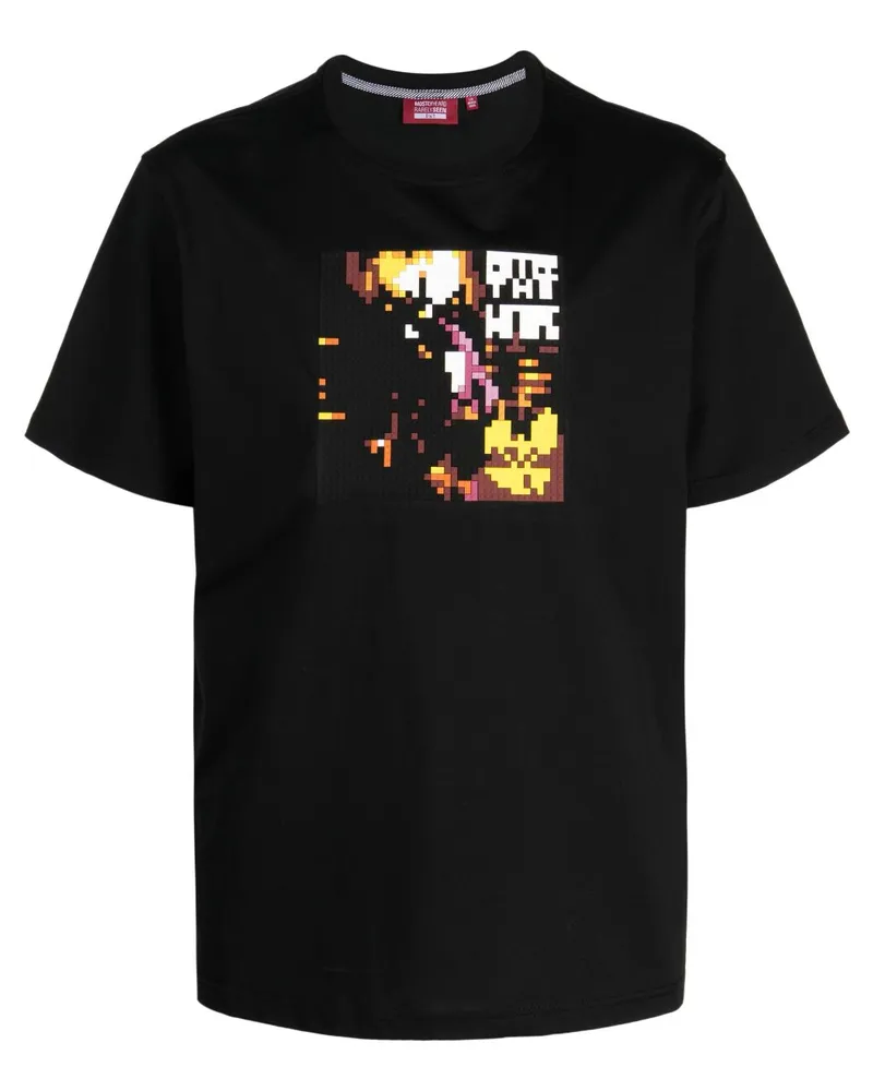 Mostly Heard Rarely Seen T-Shirt mit NY State of Mind-Print - Schwarz Schwarz