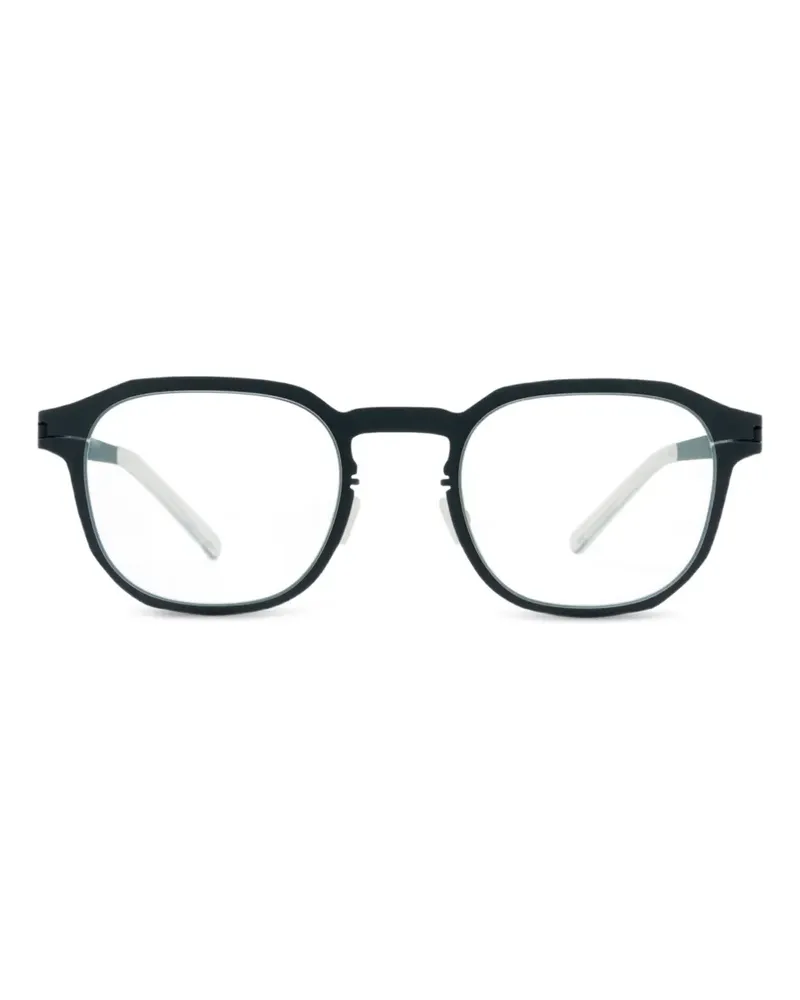 Mykita Rockwell Brille mit geometrischem Gestell - Blau Blau