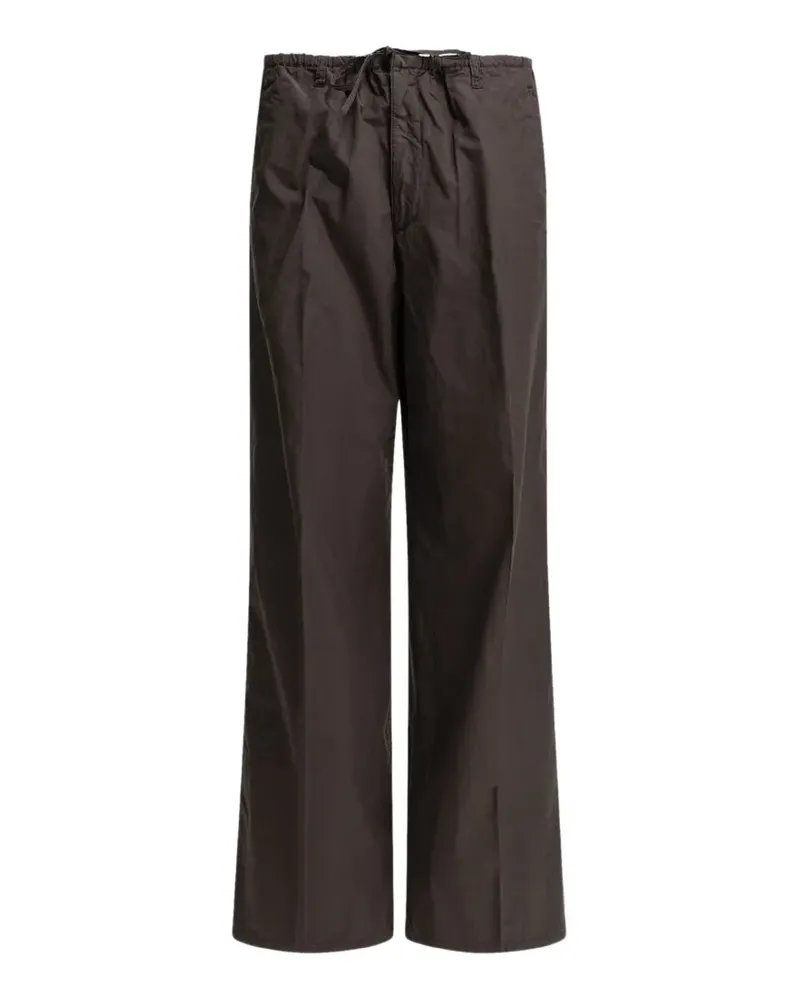 AURALEE drawstring wide-leg trousers - Braun Braun