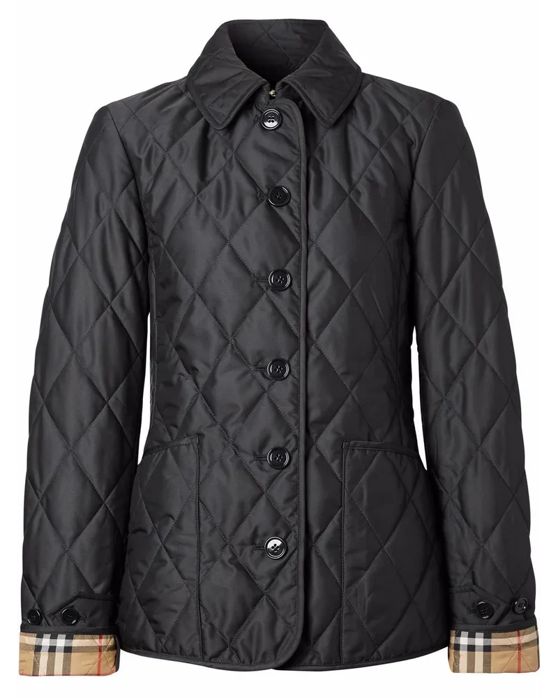 Burberry Thermoregulierende Steppjacke - Schwarz Schwarz