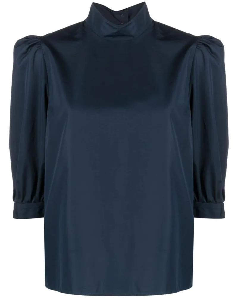 Câllas Milano Celia cotton-poplin blouse Blue