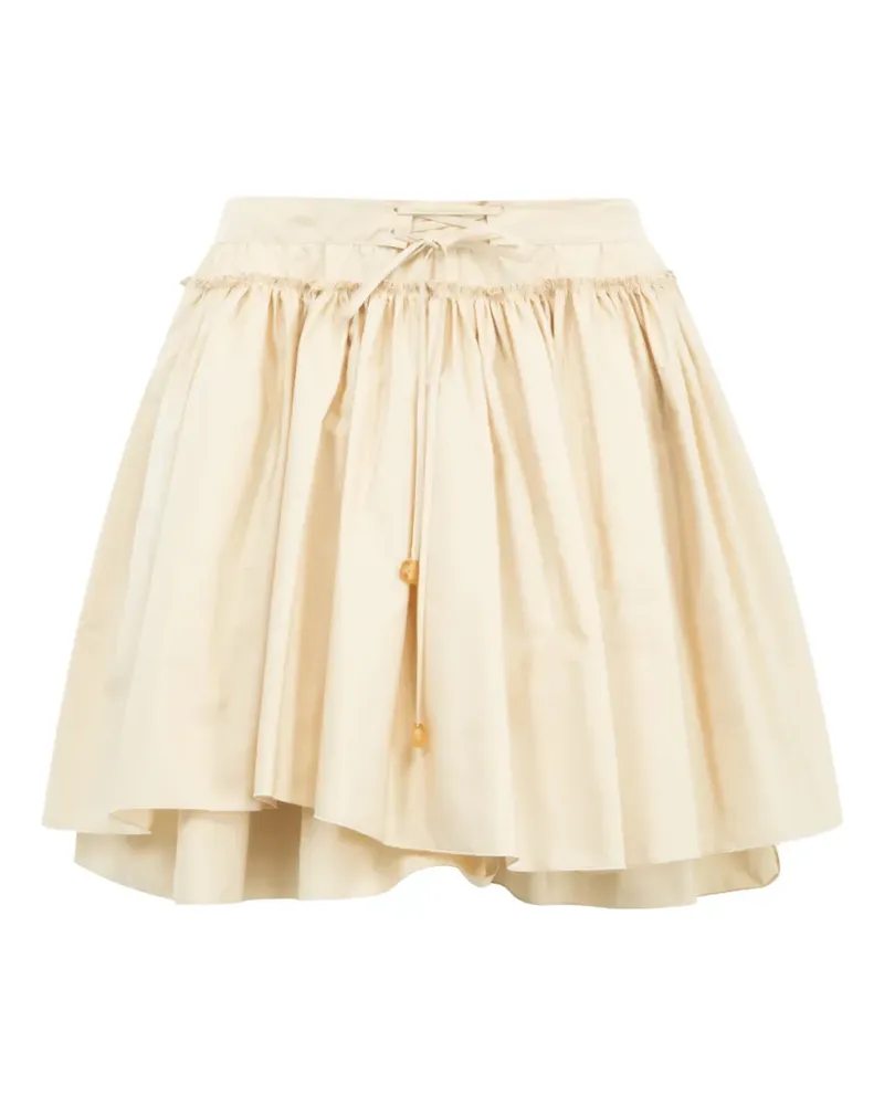 Loewe layered mini skirt - Nude Nude