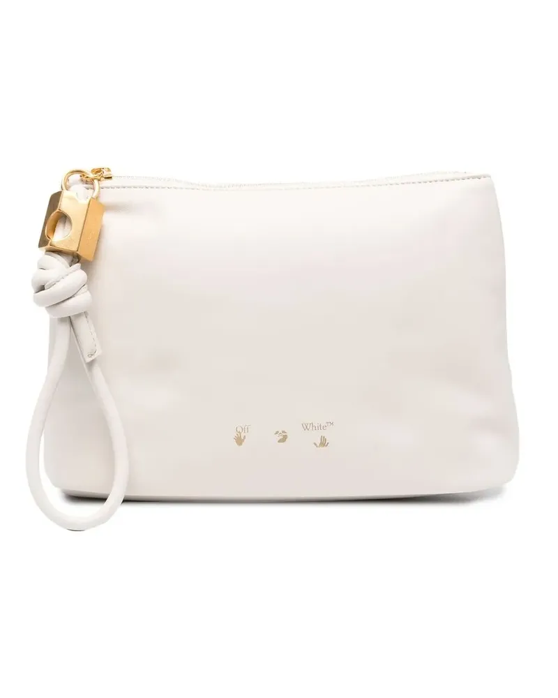 OFF-WHITE Klassische Clutch - Nude Nude